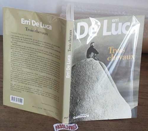 TROIS CHEVAUX, de Erri De Luca | portada del libro