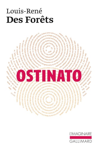 OSTINATO, de Louis-René Des Forêts | portada del libro