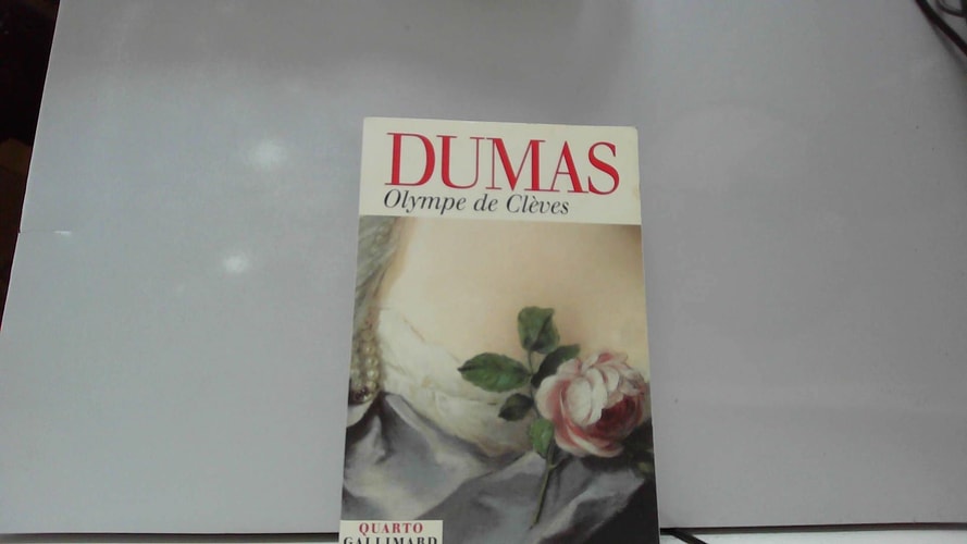 OLYMPE DE CLEVES, de Alexandre Dumas | portada del libro