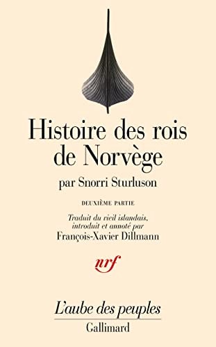 HISTOIRE DES ROIS DE NORVEGE T2, de Snorri Sturluson | portada del libro