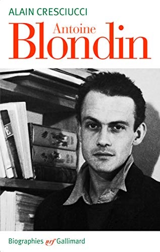 ANTOINE BLONDIN, de Alain Cresciucci | portada del libro