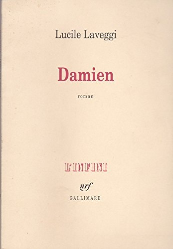 DAMIEN, de Lucile Laveggi | portada del libro