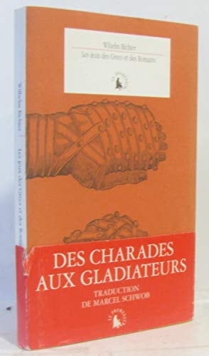 LES JEUX DES GRECS ET DES ROMAINS, de Richter | portada del libro