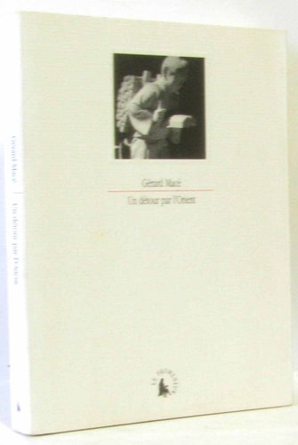 Un Detour Par L'Orient, de Gérard Macé | portada del libro