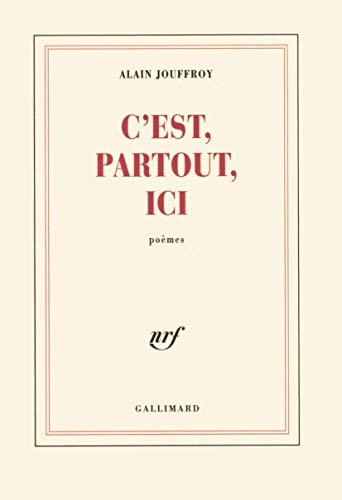 C'EST PARTOUT ICI, de Alain Jouffroy | portada del libro