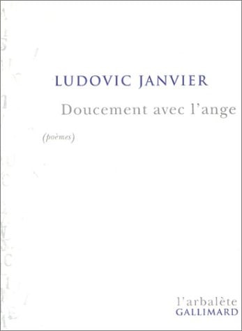 DOUCEMENT AVEC L'ANGE, de Ludovic Janvier | portada del libro