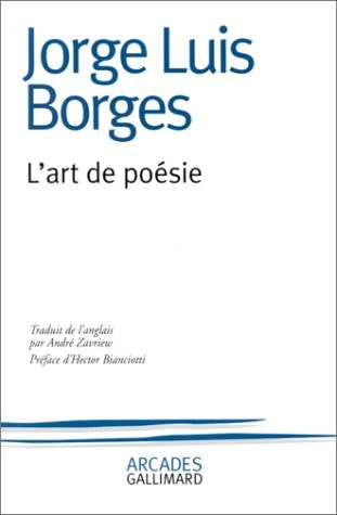 L'ART DE POESIE, de Jorge Luis Borges | portada del libro