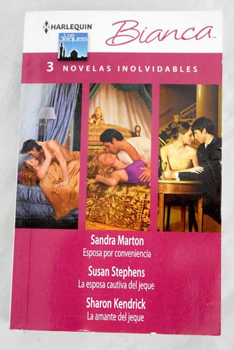Esposa por conveniencia, La esposa cautiva del jeque, El amante del jeque, de MARTON | portada del libro