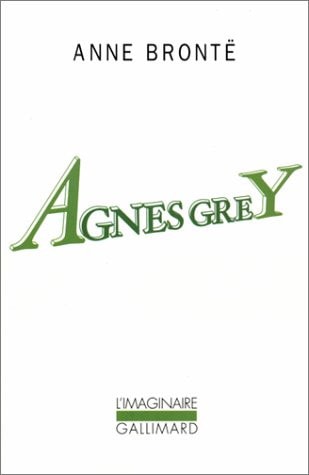 AGNES GREY, de Anne Brontë | portada del libro