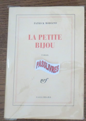 La petite bijou, de Patrick Modiano | portada del libro