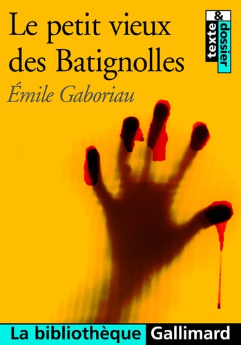 LE PETIT VIEUX DES BATIGNOLLES, de Emile Gaboriau | portada del libro