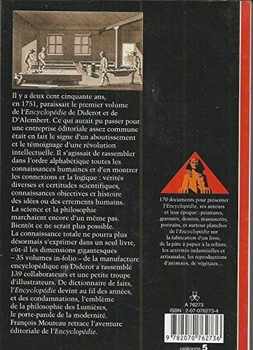 LE ROMAN VRAI DE L'ENCYCLOPEDIE, de Moureau | portada del libro