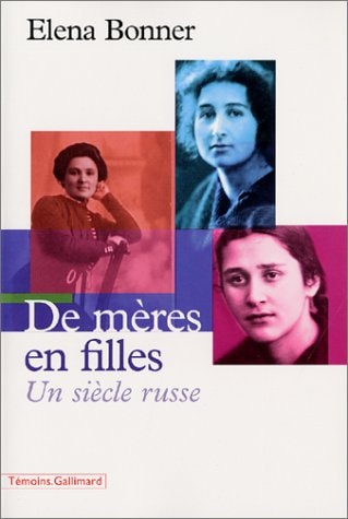 DE MERES EN FILLES, de Elena Bonner | portada del libro