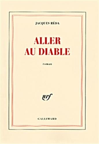ALLER AU DIABLE, de Jacques Reda | portada del libro