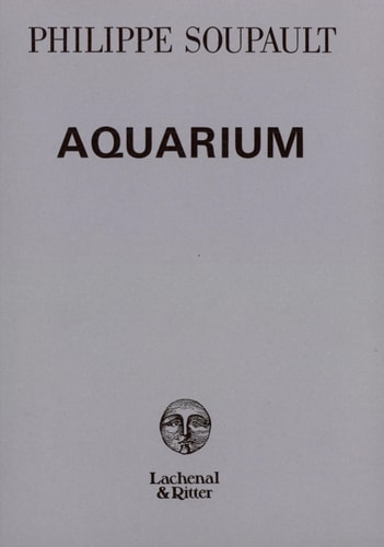 AQUARIUM, de Philippe Soupault | portada del libro