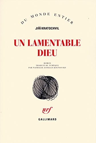 UN LAMENTABLE DIEU, de Jiří Kratochvil | portada del libro