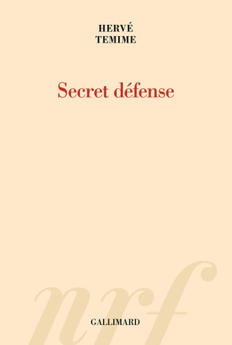 SECRET DEFENSE, de Hervé Temime | portada del libro
