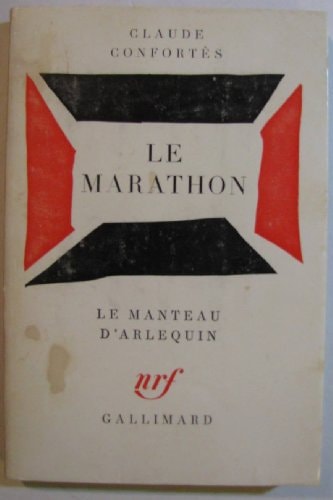 LE MARATHON, de Claude Confortès | portada del libro