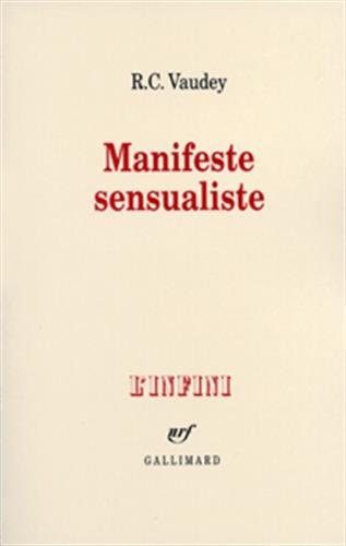 MANIFESTE SENSUALISTE, de R. C. Vaudey | portada del libro