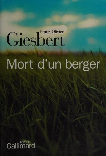MORT D'UN BERGER, de Giesbert | portada del libro