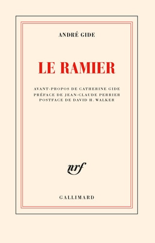 Le ramier, de André Gide | portada del libro