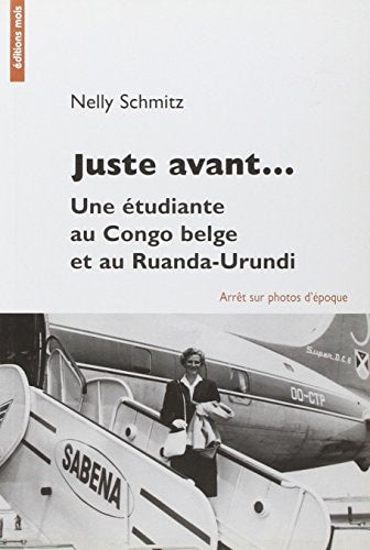 JUSTE AVANT, de Nelly Schmitz | portada del libro