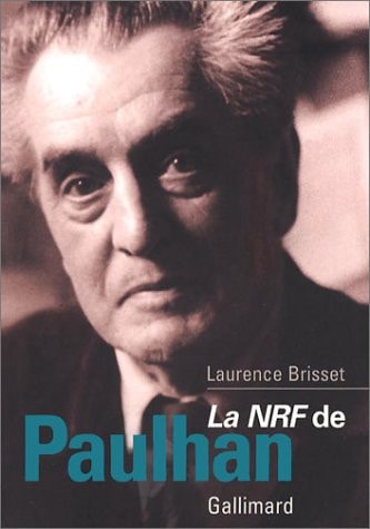 LA NRF DE PAULHAN, de Laurence Brisset | portada del libro