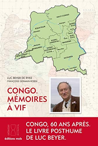 CONGO MEMOIRES A VIF, de Luc Beyer de Ryke | portada del libro