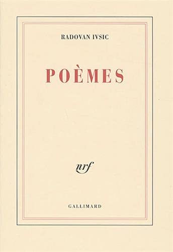 POEMES, de Radovan Ivšić | portada del libro