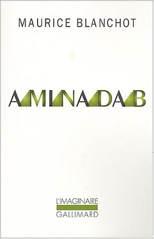 Aminadab, de Maurice Blanchot | portada del libro