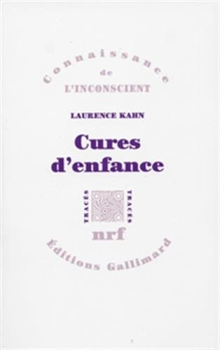 CURES D'ENFANCE, de Laurence Kahn | portada del libro