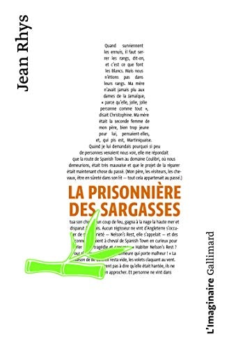 LA PRISONNIERE DES SARGASSES, de Jean Rhys | portada del libro
