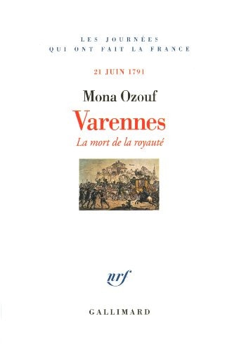 VARENNES, de Ozouf | portada del libro