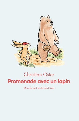 ROMENADE AVEC UN LAPIN, de Christian Oster | portada del libro