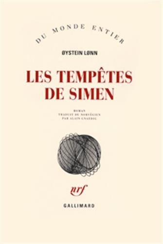 TEMPETES DE SIMEN, de Øystein Lønn | portada del libro