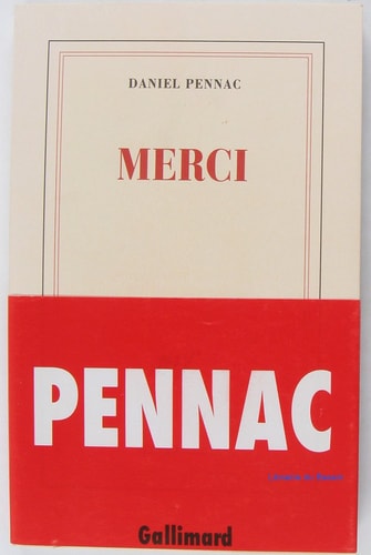 MERCI, de Daniel Pennac | portada del libro