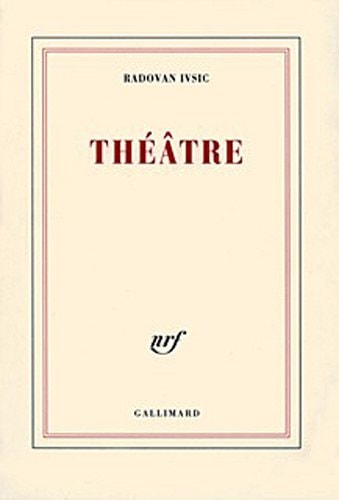 THEATRE, de Radovan Ivšić | portada del libro