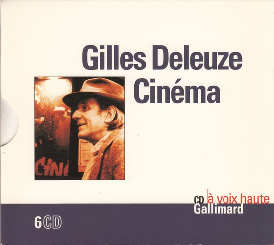 CINEMA, de Deleuze | portada del libro