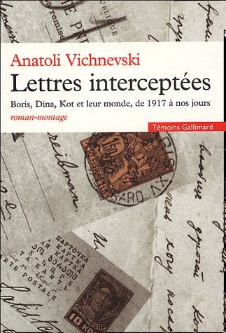 LETTRES INTERCEPTEES, de Anatoliĭ Grigorʹevich Vishnevskiĭ | portada del libro