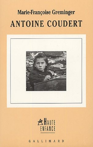ANTOINE COUDERT, de Marie-Françoise Greminger | portada del libro