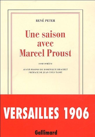 UNE SAISON AVEC MARCEL PROUST, de Peter | portada del libro