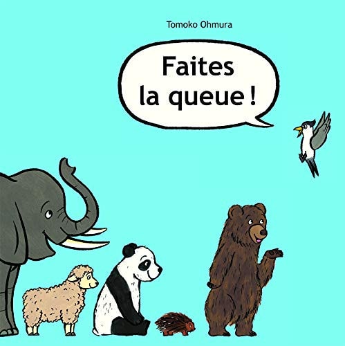 AITES LA QUEUE !, de Tomoko Ohmura | portada del libro