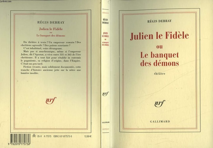 JULIEN LE FIDELE, de Régis Debray | portada del libro