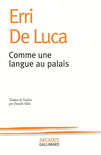 Comme une langue au palais, de Erri De Luca | portada del libro