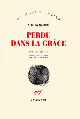 PERDU DANS LA GRACE, de Yehuda Amichai | portada del libro