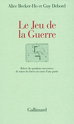 Le Jeu de la Guerre, de Becker-Ho | portada del libro