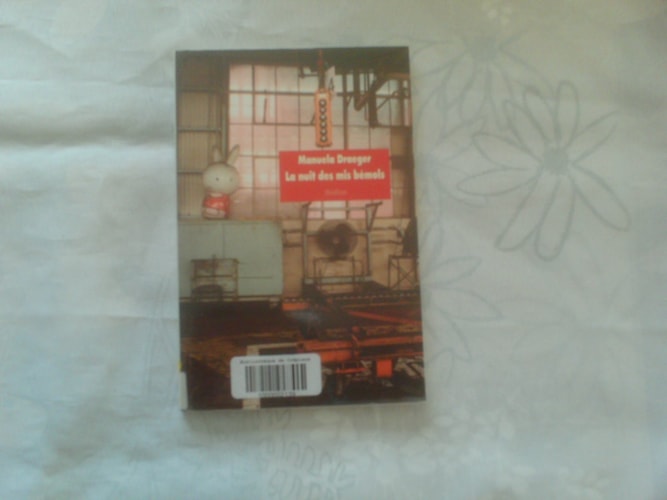 A NUIT DES MIS BEMOLS, de Manuela Draeger | portada del libro