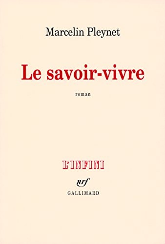 LE SAVOIR-VIVRE, de Pleynet | portada del libro