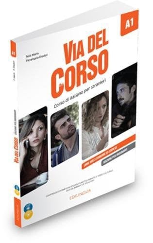 VIA DEL CORSO A1 ALUM +2CD+DVD, de AA.VV. | portada del libro