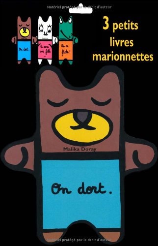 PETITS LIVRES MARIONNETTES (COFFRET), de Malika Doray | portada del libro